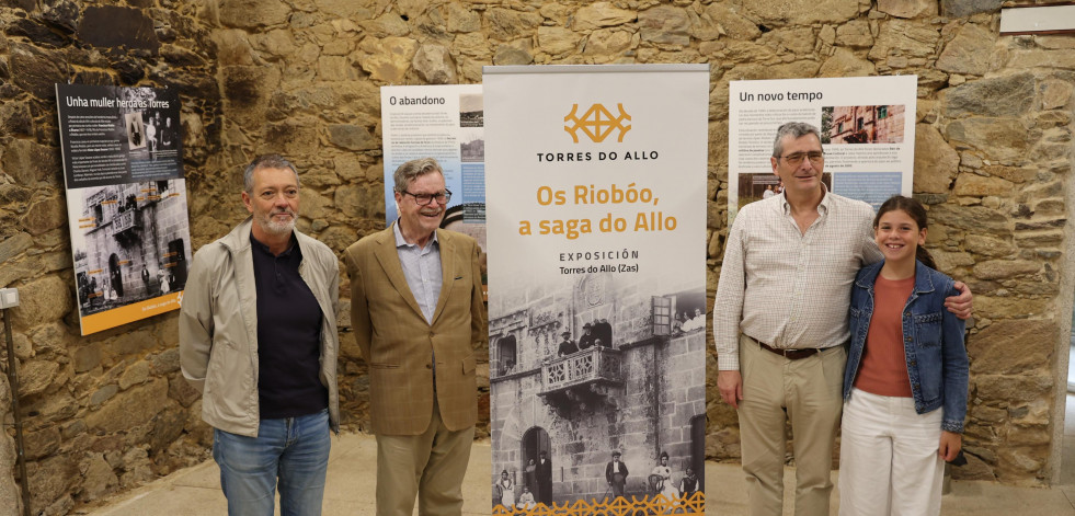 La historia de la familia Rioboo durante 5 siglos, en las Torres do Allo