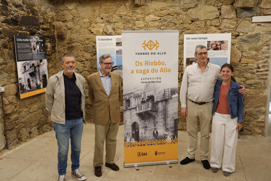 La historia de la familia Rioboo durante 5 siglos, en las Torres do Allo