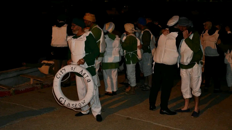Rutas, música y homenajes para recordar el naufragio del City of Agra