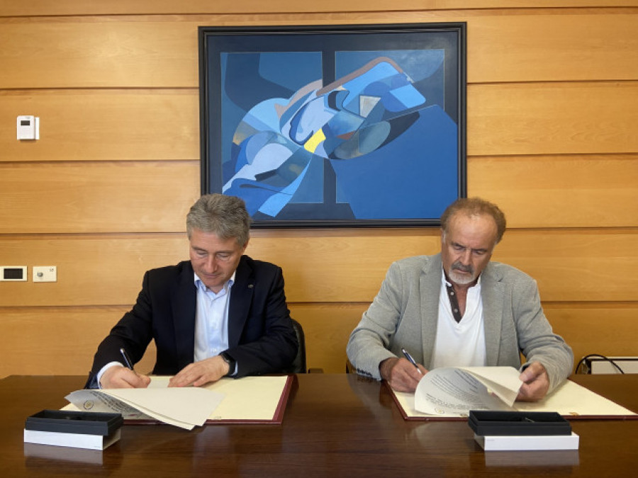 A UDC e a Real Academia Galega de Belas Artes colaborarán nos ámbitos da docencia, a investigación e a cultura