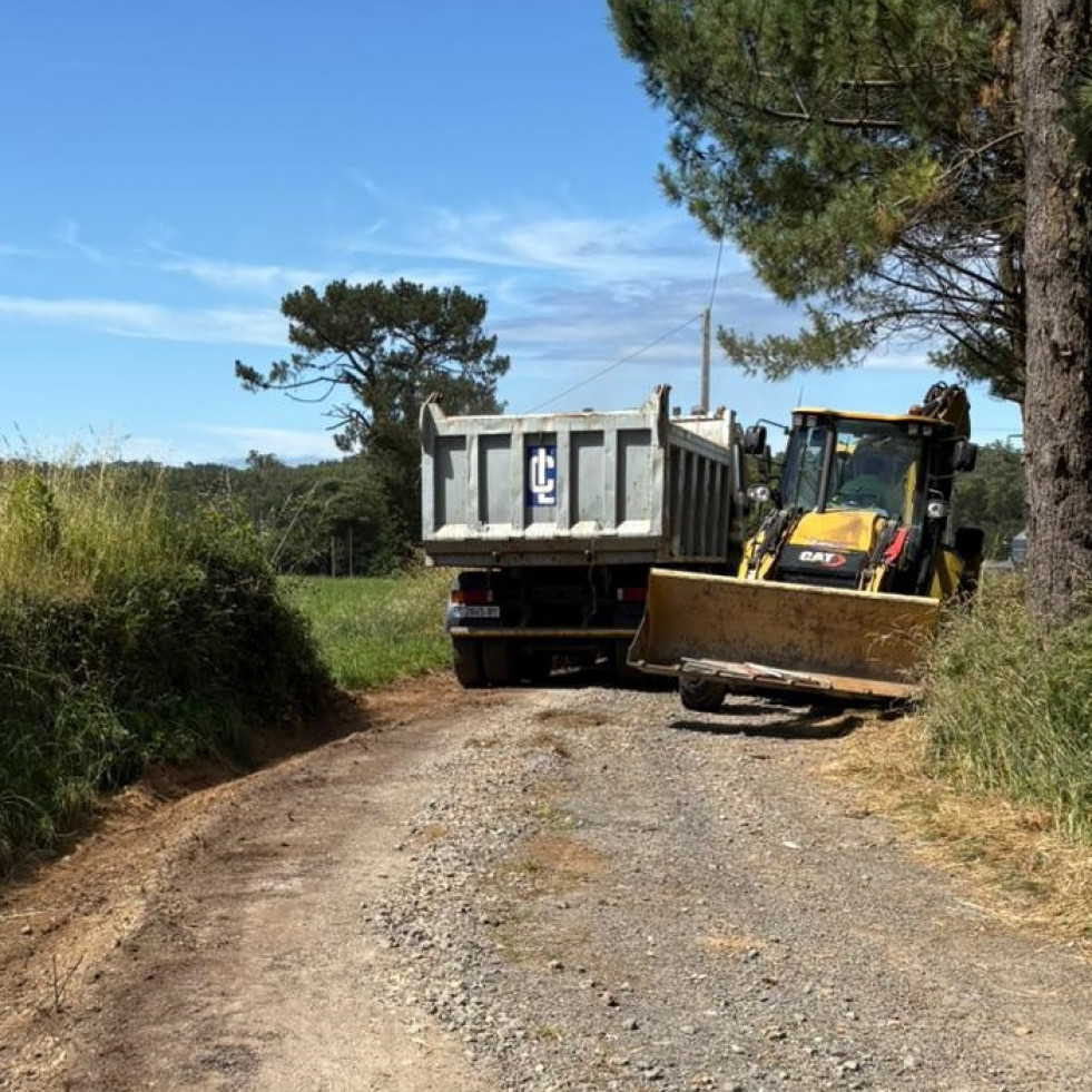 El Concello de Ponteceso mejora la seguridad viaria con una nueva actuación en Ameixenda