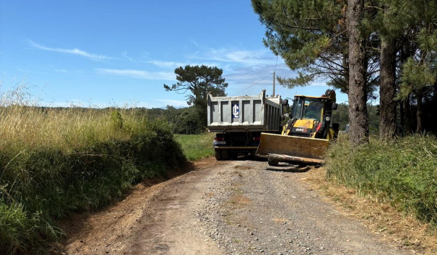 El Concello de Ponteceso mejora la seguridad viaria con una nueva actuación en Ameixenda