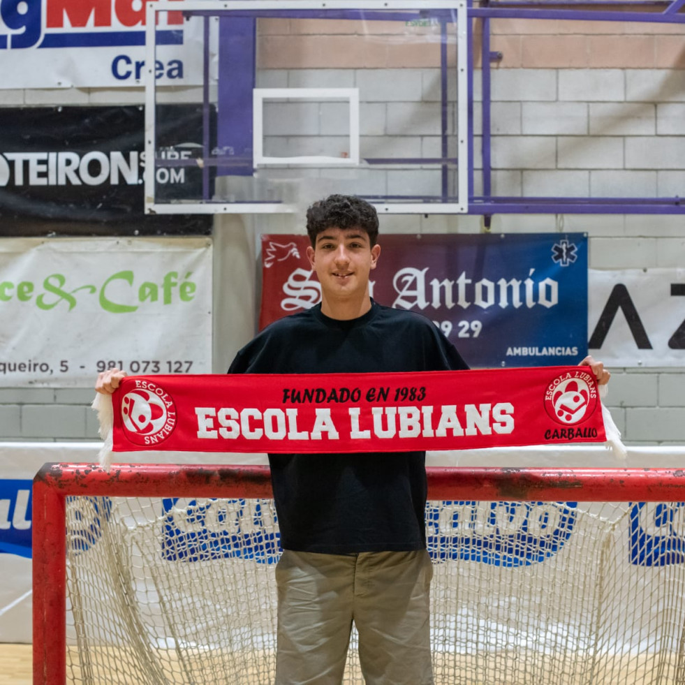 El Escola Lubiáns ficha a Álvaro Trigo, jugador de 18 años que procede del Compañía de María