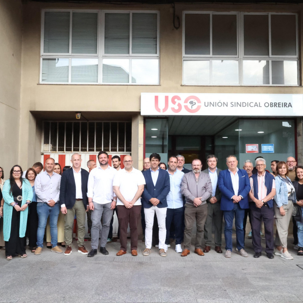 La Unión Sindical Obrera estrena local en Carballo