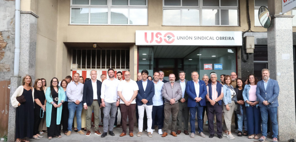 La Unión Sindical Obrera estrena local en Carballo
