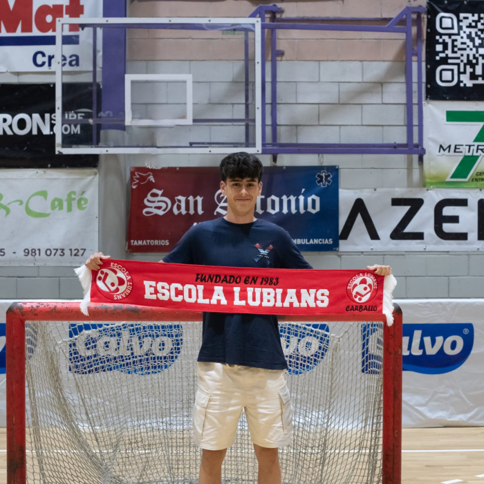 Álex Pérez, segundo refuerzo del Escola Lubiáns
