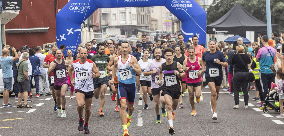 Alrededor de 300 deportistas se dan cita en la I Carreira Pedestre de Laxe