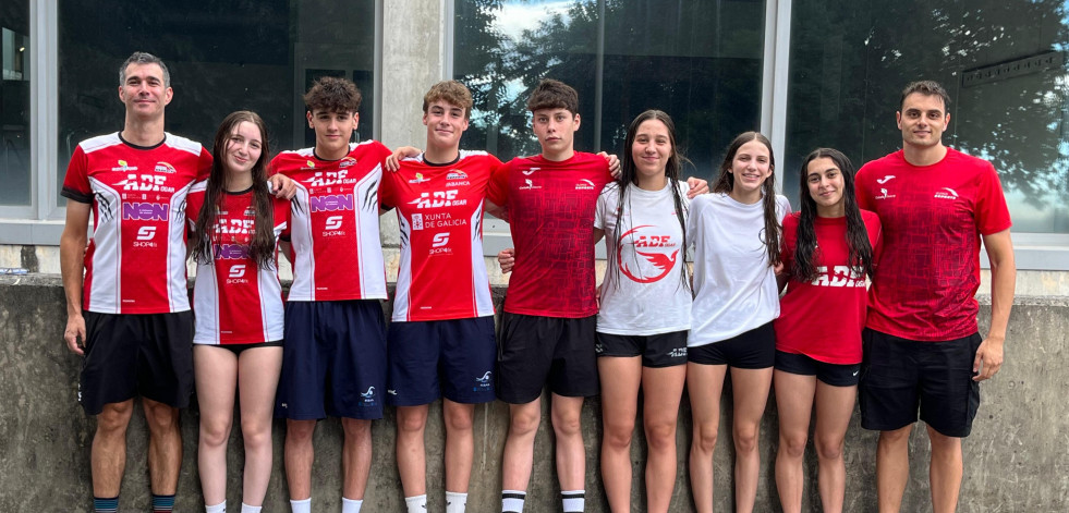 Diez medallas para la AD Fogar en el Autonómico Júnior y Absoluto de Veranon