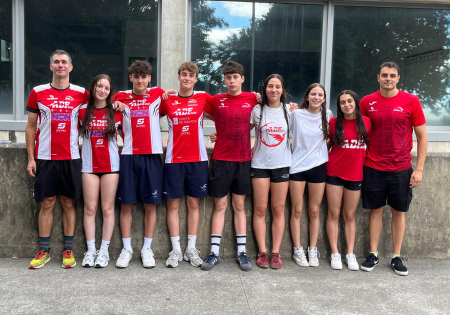 Diez medallas para la AD Fogar en el Autonómico Júnior y Absoluto de Veranon