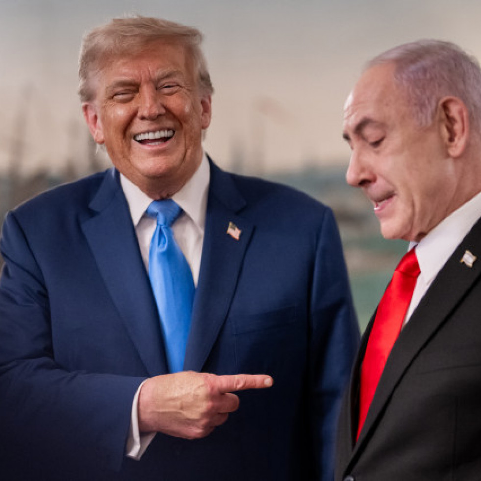 TrumprieduranteunacomparecenciaconjuntaconNetanyahu