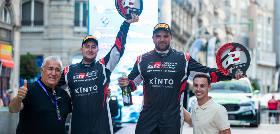 Daniel Remuiñán lídera la GR Yaris Cup Spain luego de tres pruebas
