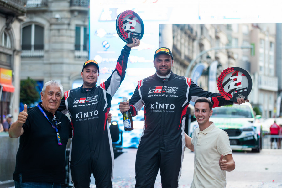 Daniel Remuiñán lídera la GR Yaris Cup Spain luego de tres pruebas