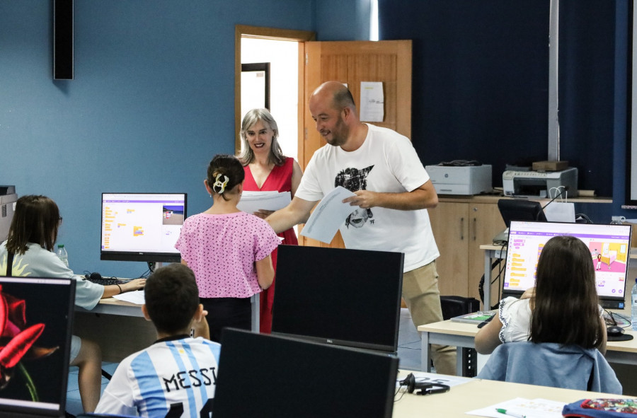 Carballo clausura el primer campamento digital del verano
