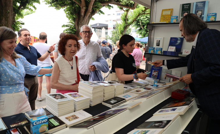 A Praza dos Libros, mistura de 