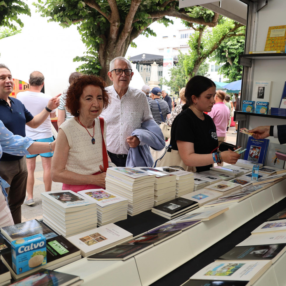 A Praza dos Libros, mistura de 