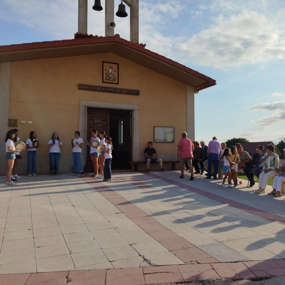 Música y baile para rematar la Festa do Pan da Brea