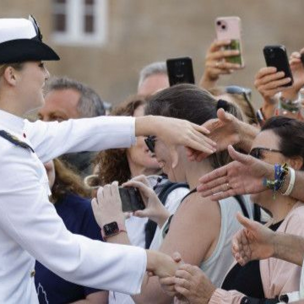 La princesa Leonor recibe la Medalla de Oro de Galicia: 