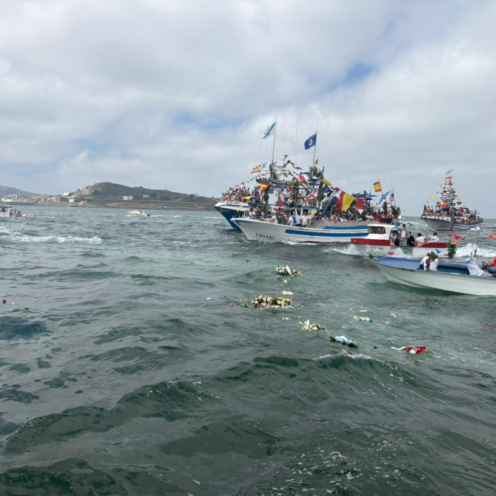 La Costa da Morte honra a la Virgen del Carmen, 