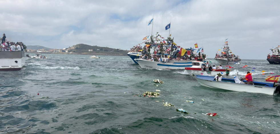 La Costa da Morte honra a la Virgen del Carmen, 