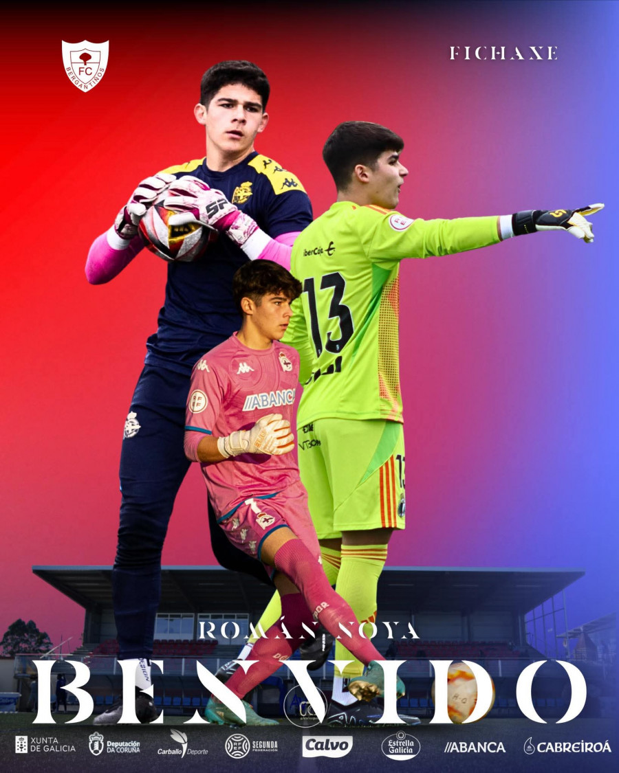 Román NOya, nuevo portero del Bergan
