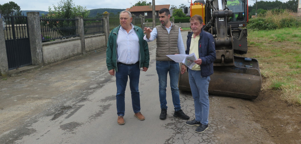 Comienzan las obras de mejora viaria en Padronelo