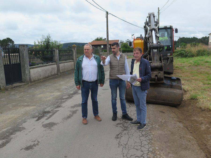 Comienzan las obras de mejora viaria en Padronelo