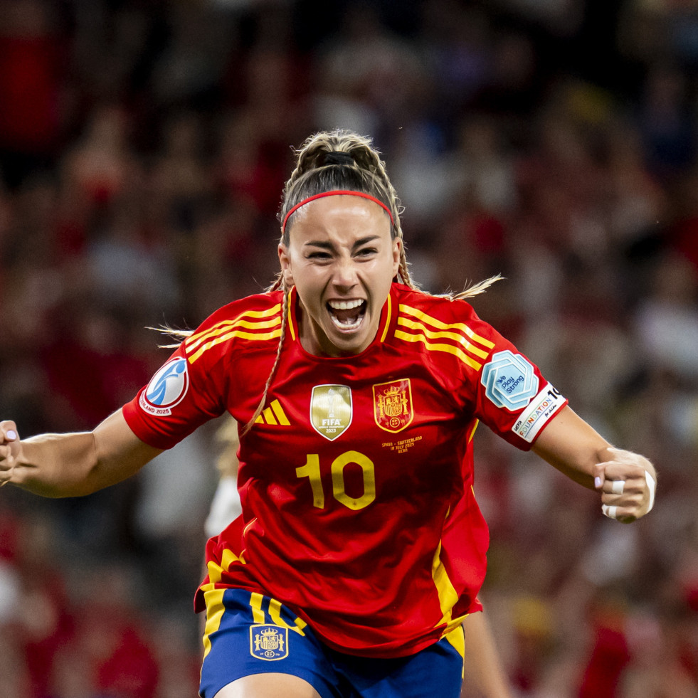La exdeportivista Athenea abre la lata de Suiza y mete a España en semifinales de la Eurocopa (2-0)