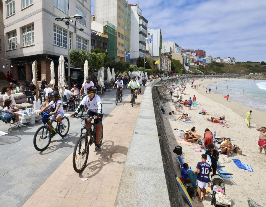 Malpica y Zas disfrutaron del Día da Bicicleta