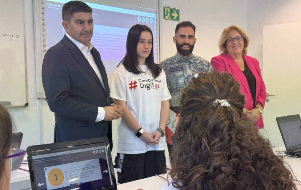 Blanco destaca el compromiso del Gobierno con la formación digital de la juventud