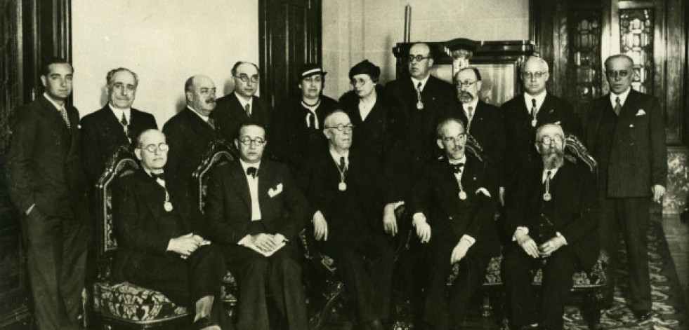 A Real Academia Galega publica os documentos sobre o ingreso de Castelao na institución o 25 de xullo de 1934
