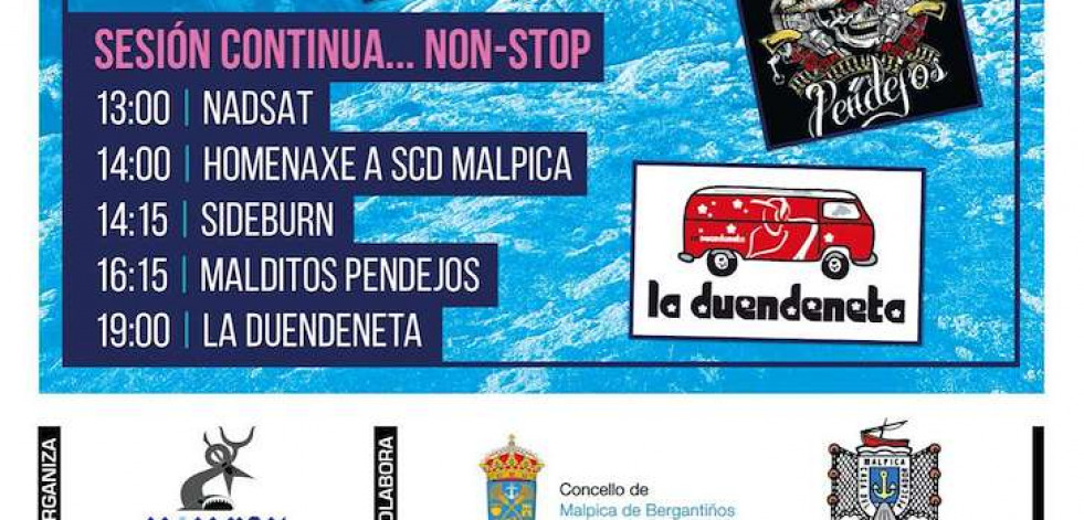Malpica celebra el Baleafest, con  Nadsat, Sideburn, Malditos Pendejos y La Duendeneta