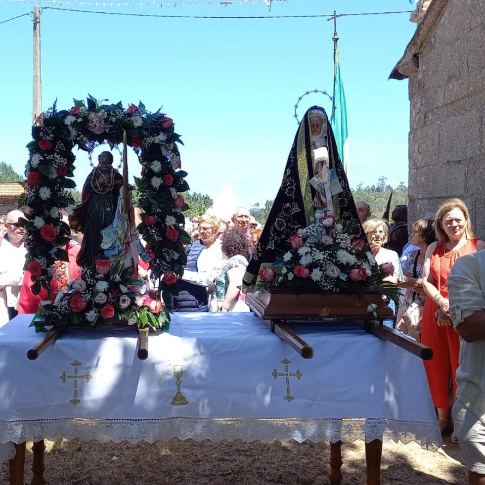 Concurrida romería de Santa Margarita de Muíño