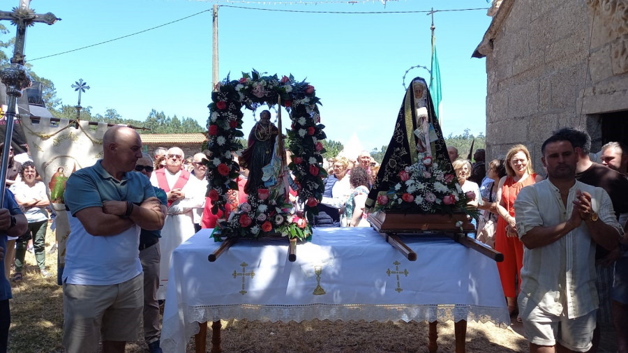 Concurrida romería de Santa Margarita de Muíño