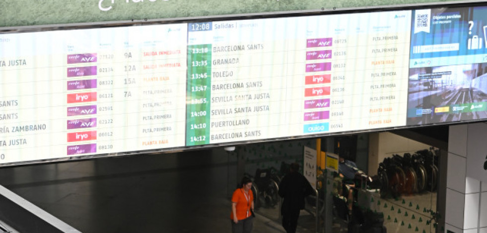Renfe ofrece más de un millón de plazas para la operación salida de agosto
