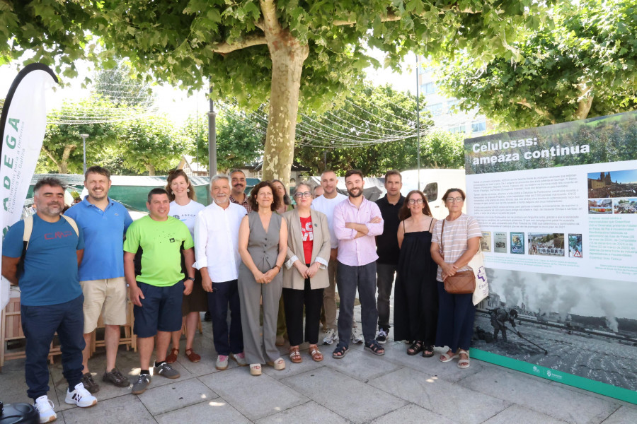 Carballo acoge la muestra itinerante de Adega que conmemora 50 años de lucha ecologista