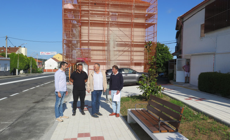 Concluyen las obras de humanización y mejora de la accesibilidad en Cillobre
