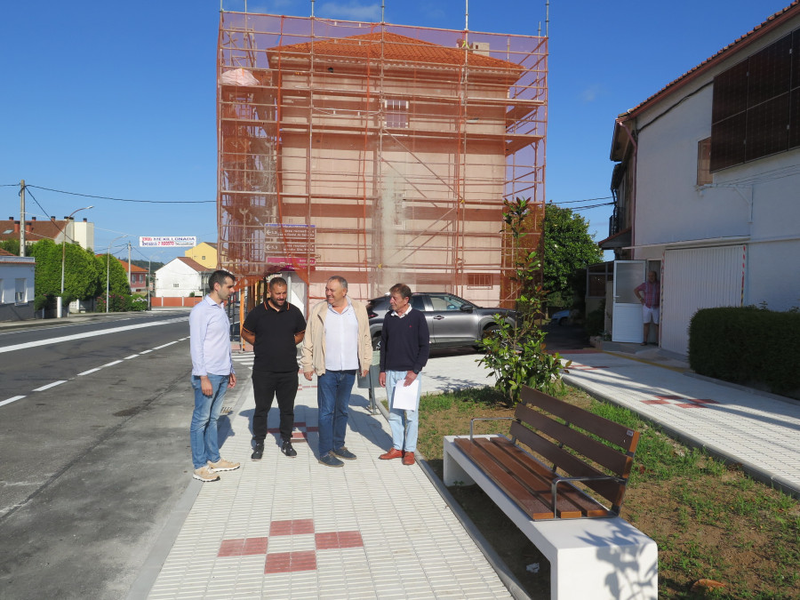 Concluyen las obras de humanización y mejora de la accesibilidad en Cillobre