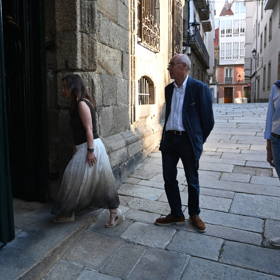 Inés Rey y Jorquera, entre los primeros visitantes de la Casa Cornide
