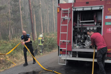 Incendio en Camariñas