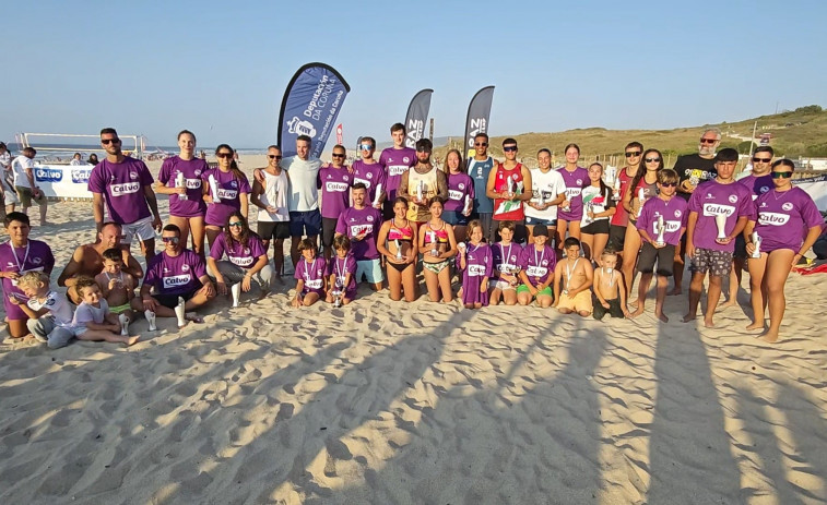 El XVII Torneo Foliada reunió en Razo a 235 deportistas