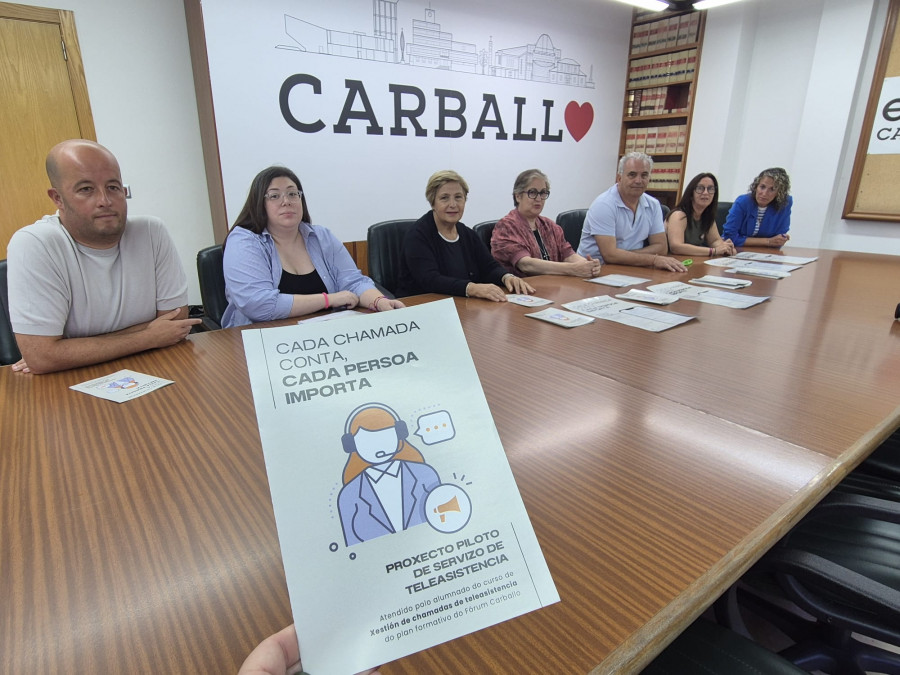 Carballo participa en un plan piloto de atención telefónica con Afaber, Apem y Aspaber
