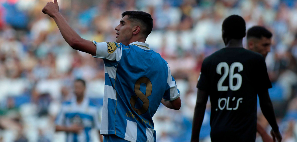 Eddahchouri y Yeremay dan al Deportivo su 26º Trofeo Teresa Herrera (2-0)