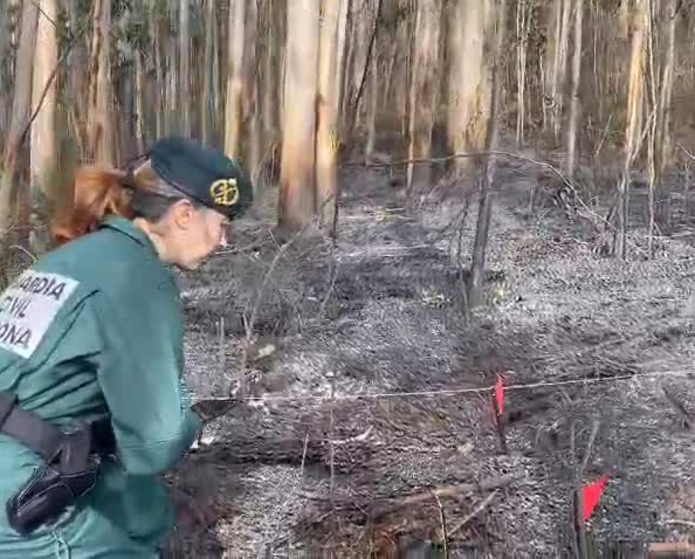 Incendio en Muxía