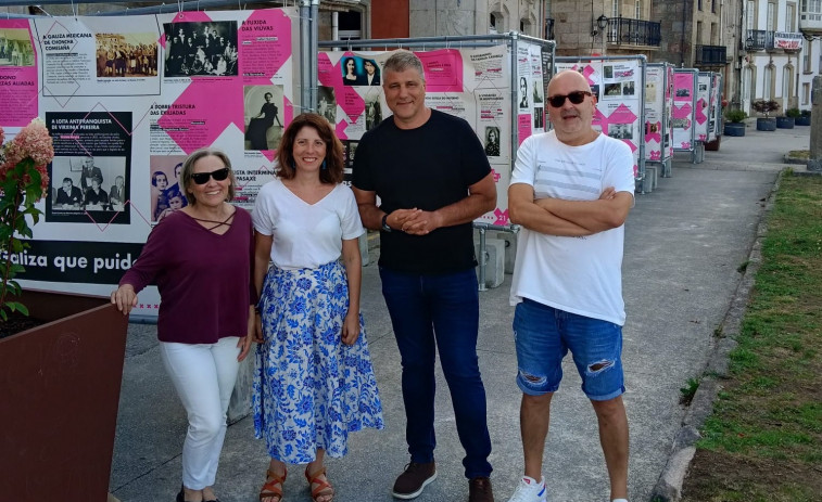 Corcubión acoge ‘Sinaladas’, una exposición que rescata la lucha de las mujeres gallegas del siglo XX