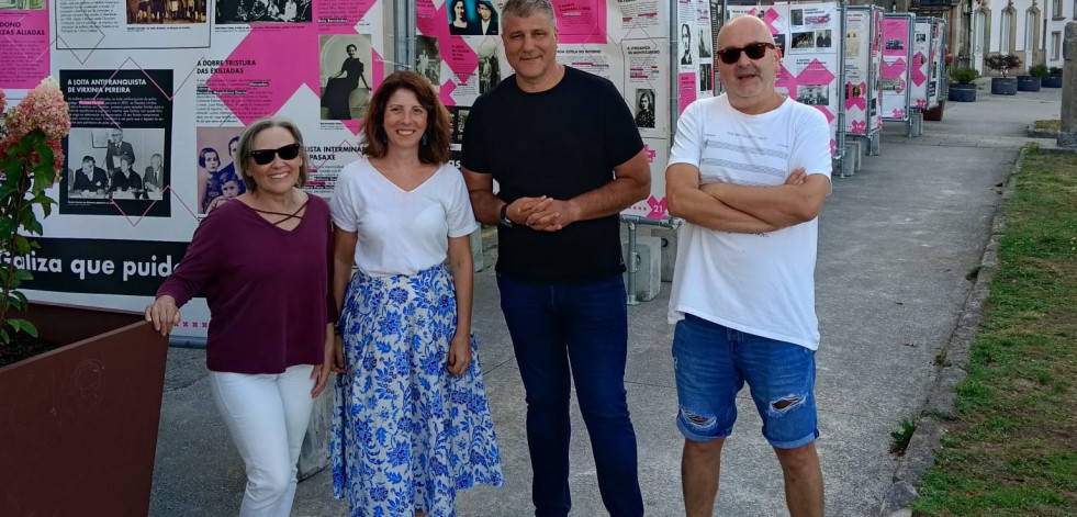 Corcubión acoge ‘Sinaladas’, una exposición que rescata la lucha de las mujeres gallegas del siglo XX