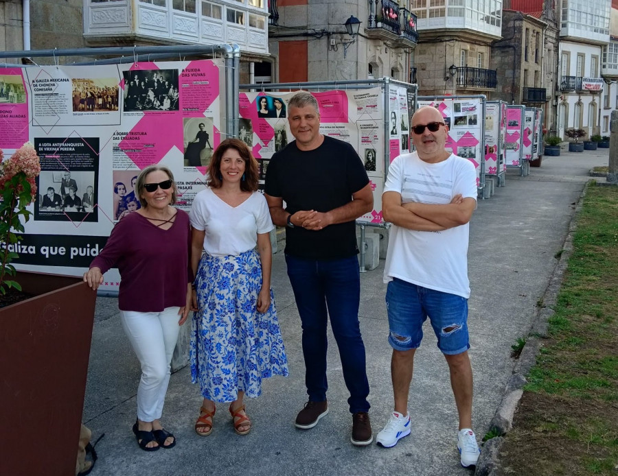 Corcubión acoge ‘Sinaladas’, una exposición que rescata la lucha de las mujeres gallegas del siglo XX