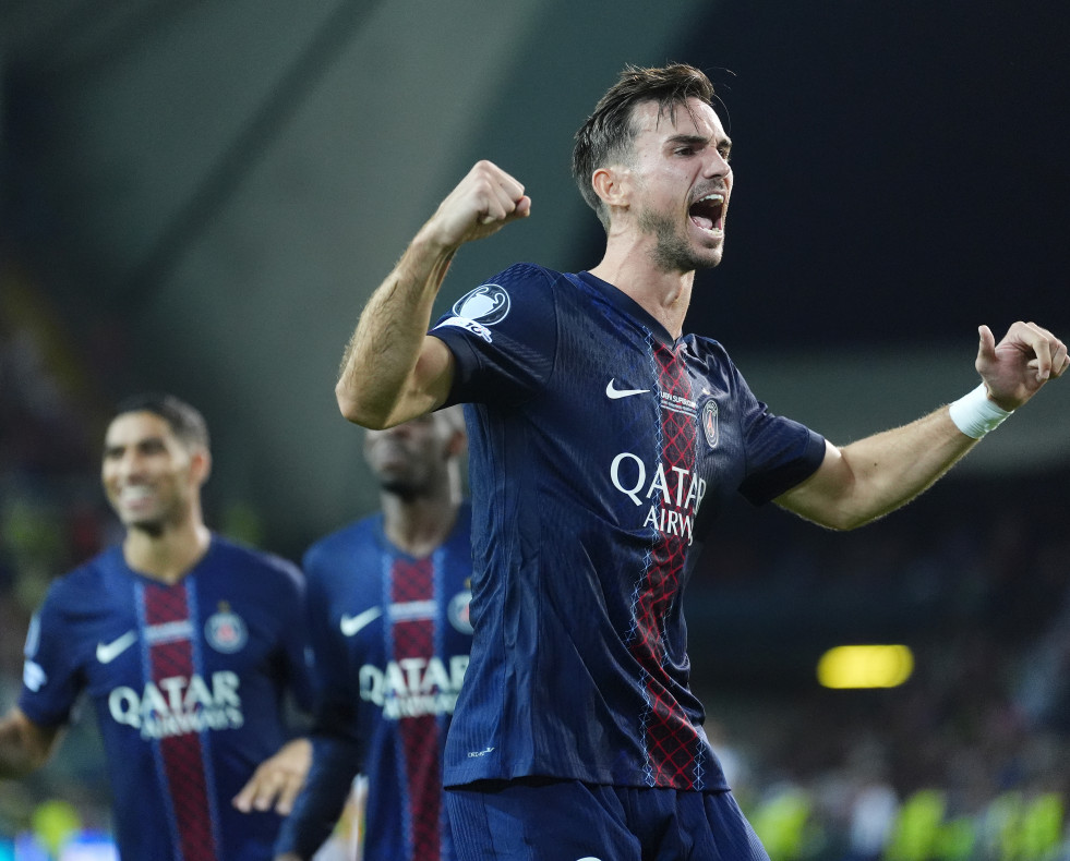 EuropaPress 6900888 13 august 2025 italy udine paris saintgermains fabian ruiz celebrates winning 23515025