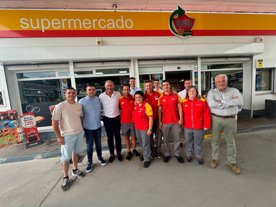 Gadisa Retail abre un Claudio Express en la estación de servicio de As Labradas de Carballo