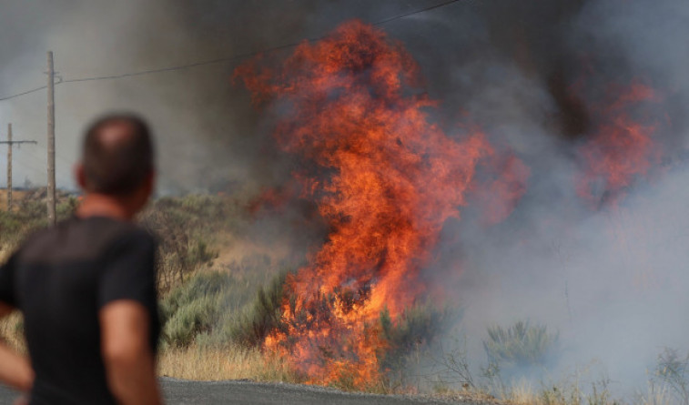Evacuan a más de 1.500 de personas en Zamora por el incendio que llegó desde Ourense