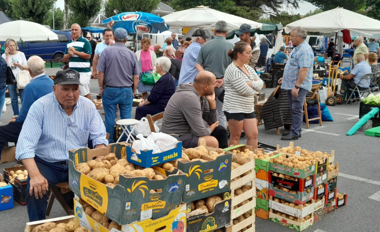 Las fiestas merman las ferias de Paiosaco y Baio y aplazan la de Cee